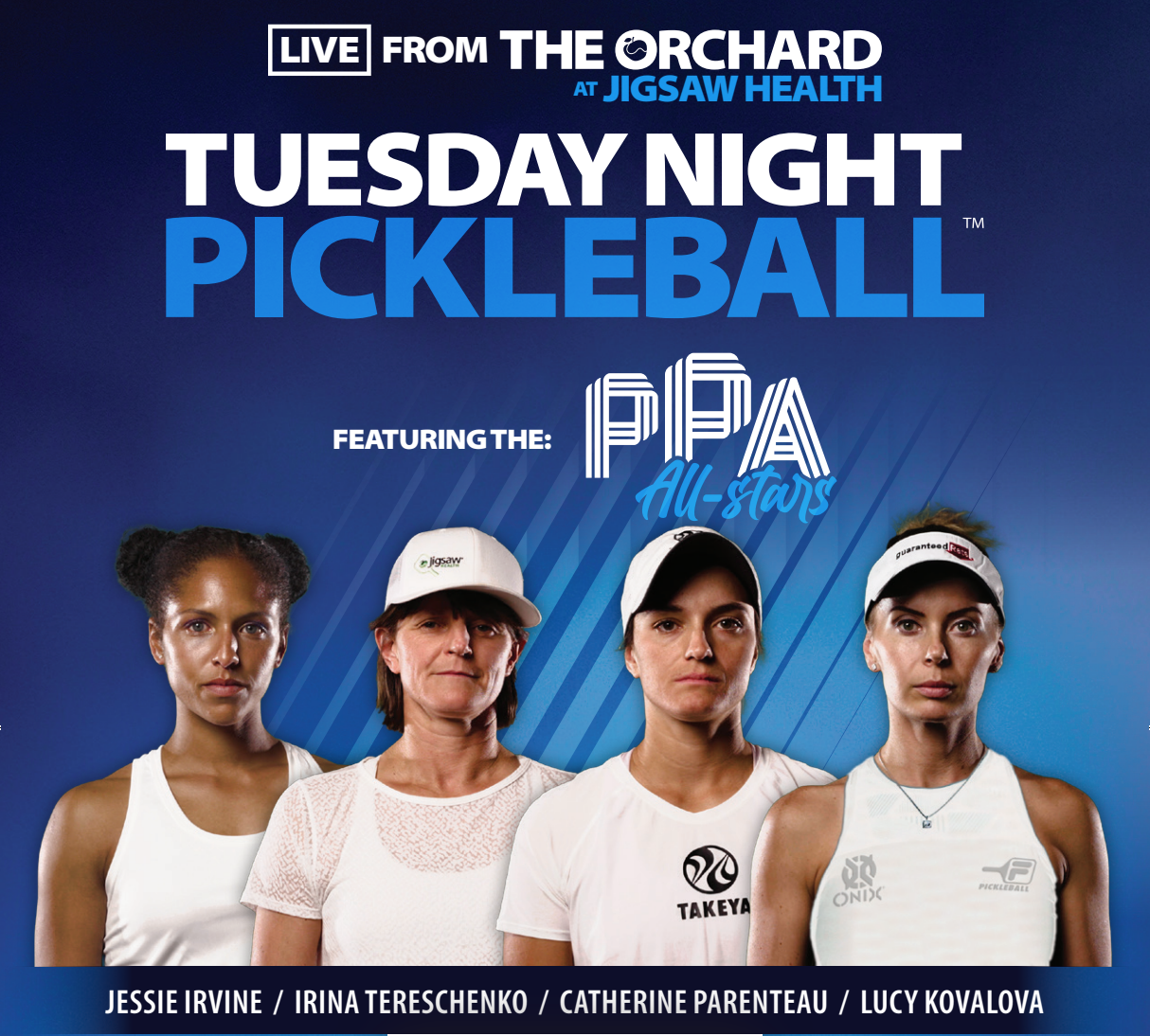 Tuesday Night Pickleball™ The Orchard Tue Aug 2